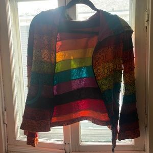 colorful jaket